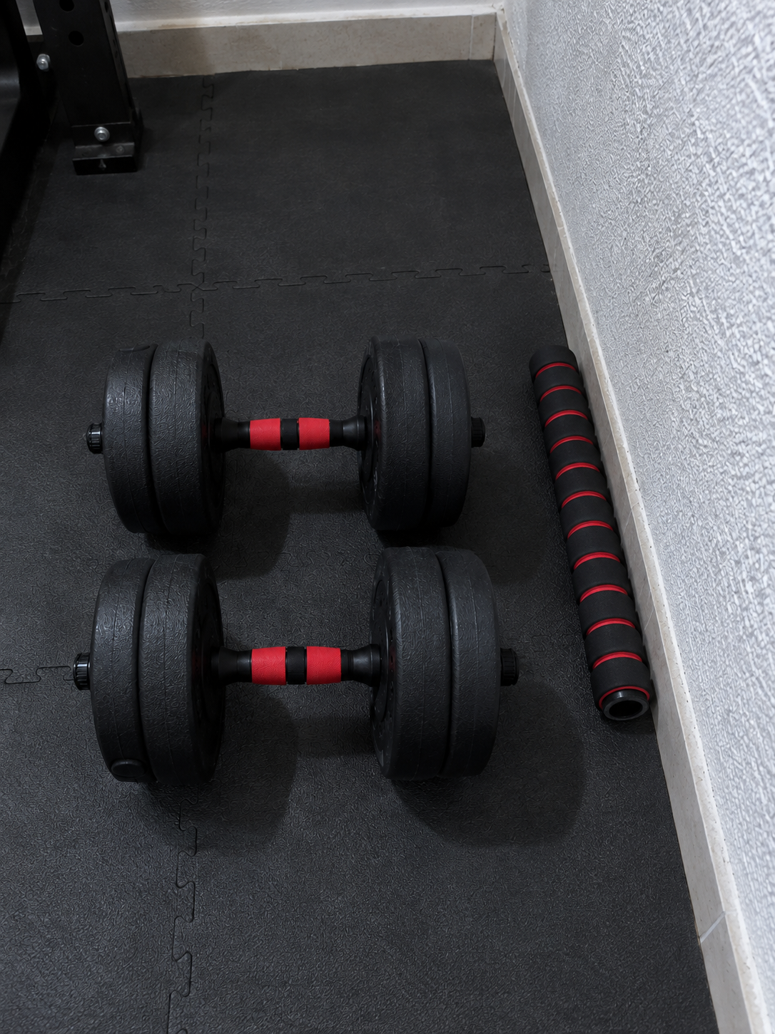 Set de mancuernas ajustables de 10 kg para entrenar en casa